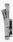 Atlas Model Railroad Co. Manual Snap-Switch® w/Code 100 Nickel-Silver Rail & Black Ties – Left Hand