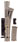 Atlas Model Railroad Co. Manual Snap-Switch® w/Code 100 Nickel-Silver Rail & Black Ties – Right Hand