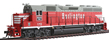 Atlas Model Railroad Co. Master™ Series Silver GP40 (Low Nose) - Chicago, Burlington & Quincy No. 170
