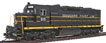 Atlas Master Series Silver SDP35 Low Nose (DCC Ready) – Seaboard Coast Line No. 615