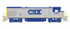 Atlas Model Railroad Co. Master™ Series Silver GE B23-7 Phase 1 Locomotive (Standard DC) - CSX No. 3103