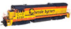 Atlas Model Railroad Co. Master™ Series Silver GE B30-7 Phase 1 Locomotive (Standard DC) - Chessie System C&O No. 8267