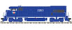 Atlas Model Railroad Co. GE U23B Master™ Series Gold - Missouri Pacific No. 2275