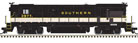 Atlas Model Railroad Co. Master™ Series Silver GE B23-7 Locomotive (Phase I High Nose) (Standard DC) - Southern Railway No. 3977
