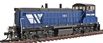 Atlas Model Railroad Co. Master Series Silver EMD MP15DC - Southern Railway of British Columbia #151