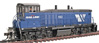 Atlas Model Railroad Co. Master Series Silver EMD MP15DC - Southern Railway of British Columbia #152