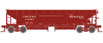 Atlas Model Railroad Co. Master Line™ Rolling Stock 70-Ton Hart Ballast Car - Milwaukee Road CMSTP&P 340812, 340885, 340970 (3-Pack)