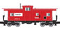 Atlas Model Railroad Co. Master Line ™ Extended Vision Caboose - New England Central 4044 (Operation Lifesaver Logo)