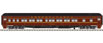 Atlas Model Railroad Co. HO 8-1-2 Passenger Car Pullman Sleeper - Pennsylvania Railroad 'Centhill'