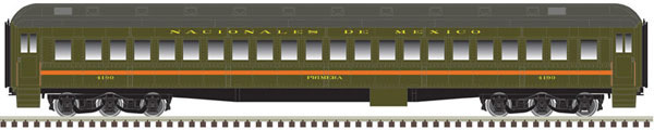 Atlas Model Railroad Co. Master Line™ Rolling Stock Heavyweight Single-Window Coach - Nacionales de Mexico 4192