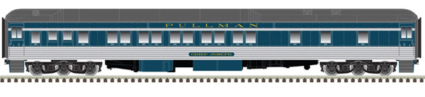 Atlas Model Railroad Co. Master Line™ Pullman 10-1-1 Sleeper Car - Louisville & Nashville (Georgian) Chief Joseph