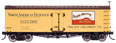 Atlas Model Railroad Co. 36' Wood Reefer - Bright Morning Butter #1990 (Yellow, Brown, Multi-Colored Herald)