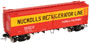 Atlas Model Railroad Co. Master Line 36' Wood Reefer – Nuckolls Refrigerator Lines NPKX 111