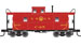 Atlas Model Railroad Co. Trainman™ C&O-Style Steel Cupola Caboose - Union Railroad C-4