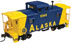 Atlas Model Railroad Co. Trainman Cupola Caboose - Alaska Railroad 1070