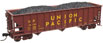 Atlas Model Railroad Co. N Trainman 90-Ton 3-Bay Hopper w/Load - Union Pacific UP 18126 (N Scale)