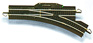Bachmann Industries E-Z Track w/Steel Rail & Black Roadbed Right Hand Remote Turnout