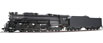 Bachmann Industries 2-8-4 Berkshire w/Tender, DCC Equipped – Unlettered, Painted C&O Kanawha Version
