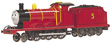 Bachmann Industries Thomas & Friends Engine - James w/Moving Eyes