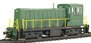 Bachmann Industries GE 70-Tonner - DCC On Board - Painted, Unlettered (Green)