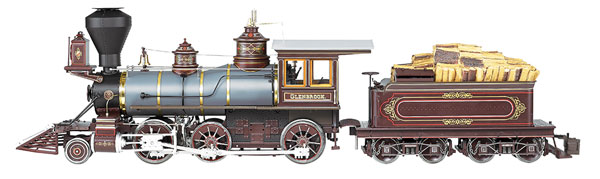 Bachmann Industries 2-6-0 Steam Locomotive (DCC and Sound Ready) - Glenbrook (G Scale)
