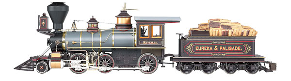 Bachmann Industries 2-6-0 Steam Locomotive (DCC and Sound Ready) - Eureka & Palisade (G Scale)