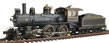 Bachmann Industries 4-4-0 American (Modern) w/Wood Cab & DCC - Unlettered, Russia Iron w/Pinstripes