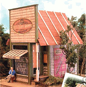 Bar Mills Scale Model Works Papa Lou's Cigar Shoppe