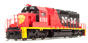 Broadway Limited Imports Paragon 2 EMD SD40-2 - Sound & DCC Equipped - Ferrocarriles Nacoinales de Mexico No. 8746