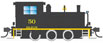 Broadway Limited Imports Plymouth WLG-8 35-Ton Switcher (DC/DCC) - Denver & Rio Grande Western No. 50
