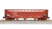 Broadway Limited Imports AAR 70-Ton 3-Bay Hopper w/Load (4-Pack) - Santa Fe (Reporting Marks Only)