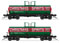 Broadway Limited Imports ACF Type 27/ICC-105 6,000-Gallon Tank Car (2-Pack) - Christmas Spirits BLI 122522, BLI 122523