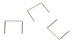 BLMA Models 18in. Straight Grab Irons (.008in. Formed Wire) Set of 20