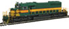 Bowser Manufacturing Co. GMD SD40-2 (w/LokSound & DCC) - Ontario Northland No. 1733 (As Delivered, No Ditch Lights)