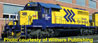 Bowser Manufacturing Co. GMD SD40-2 (w/LokSound & DCC) - Ontario Northland No. 1732 (Rail Services Yellow w/Chevrons, Ditch Lights)