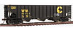 Bowser Manufacturing Co. 14-Panel Triple Hopper – Chessie System WM 80028