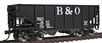 Bowser Manufacturing Co. 55-Ton Fishbelly Hopper - Baltimore & Ohio B&O 557098