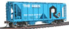 Bowser Manufacturing Co. 70-Ton 2-Bay Covered Hopper – Rock Island ROCK 500567
