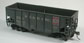 Bowser Manufacturing Co. 55-Ton Fishbelly Hopper, Assembled, Weathered – Reading RDG 80371
