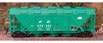 Bowser Manufacturing Co. Executive Line Pennsylvania Railroad Class H30 Covered Hopper - Penn Central PC 875162