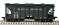 Bowser Manufacturing Co. 70-Ton 2-Bay Open-Side Covered Hopper - Norfolk Southern Railway (Regional Shortline) NS 8005 (Kit)