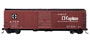 Branchline Trains Blueprint Series 50' AAR Single Door Box Car w/8' Door & Riveted Sides – Santa Fe (Class Bx-69) ATSF 17288