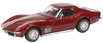 Brekina Modellspielwaren GmbH 1969 Chevrolet Corvette C3 - Metallic Ruby Red