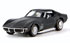 Brekina Modellspielwaren GmbH 1969 Chevrolet Corvette C3 - Black, With Side Pipes