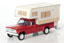 Brekina Modellspielwaren GmbH 1962 Jeep Gladiator Pickup Truck with Camper Body