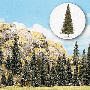 Busch Pine (Fir) Tree Set (30 Trees)