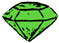 Custom Finishing Jewels .040in. (1mm) Diameter (Pack of 12) - Green