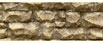 Chooch Enterprises Flexible Random Stone Wall w/Self-Adhesive Backing - Large Stones