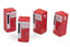 Classic Metal Works Coca-Cola Vending Machines (Upright Square Top 1960s Style)