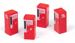 Classic Metal Works 1960s Coca-Cola Machines (Pack of 4)